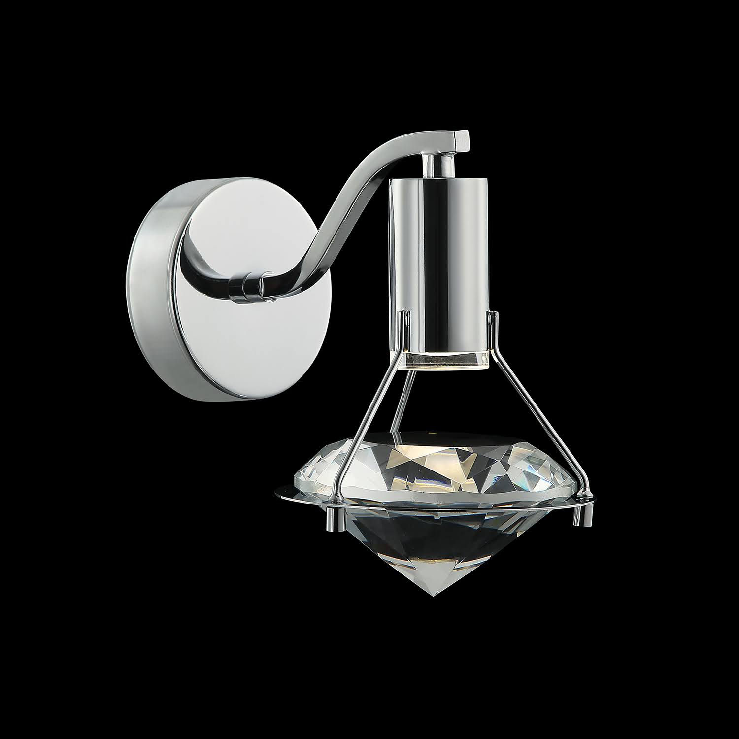 Arbotante Cristal Diamante - Image 2