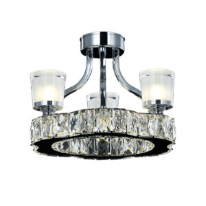 Candil de Cristal 3 Luces