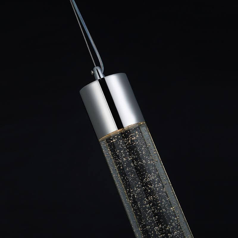 Candil Colgante Cromado 6 Luces Cilindro - Image 3