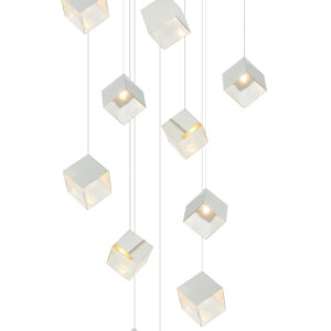 Candil Colgante Cubos 12 Luces