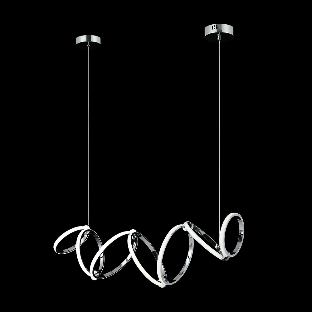 Candil Colgante Aros Enlazados Moderno.