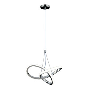 Lampara Infinitum 1 Luz Chico Plata
